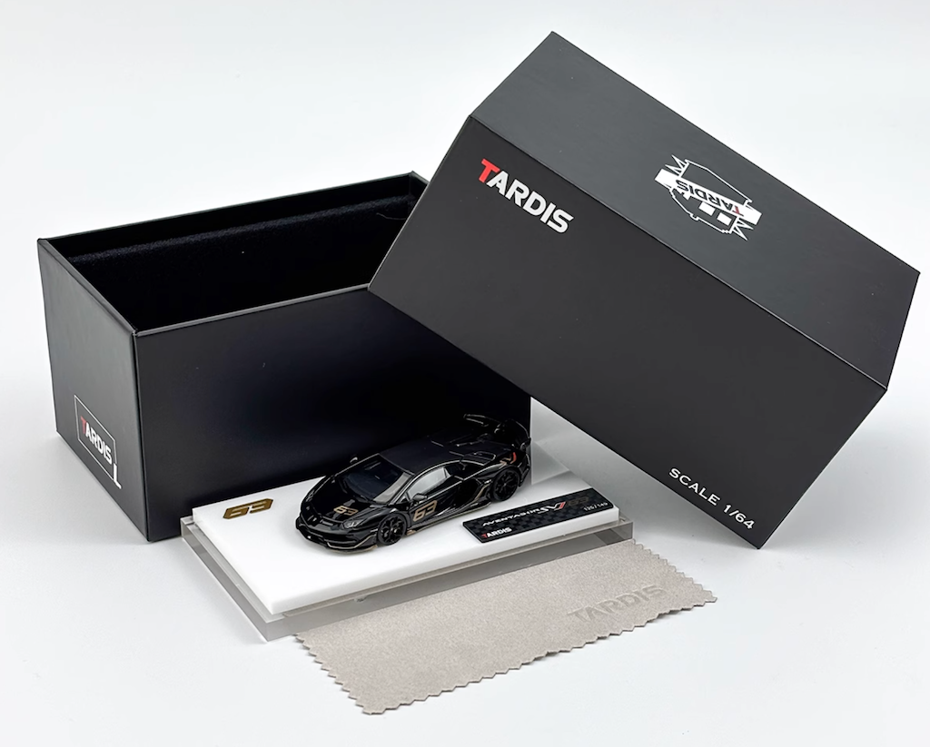 TARDIS 1:64 Aventador SVJ63 Super Racing Sports Model Diecast
