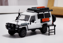 Load image into Gallery viewer, Autobots 1:64 White Land Cruiser J70 LC78 ORV SUV Model Diecast Metal Car New Collection
