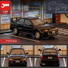 Load image into Gallery viewer, JKM 1:64 Black JDM Mitsubishi Lancer Evolution EVO 4 IV Racing Sport Model Toy Metal Car
