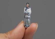 Load image into Gallery viewer, 1:64 Painted Figure Model Miniature Resin Diorama Sand Girl Qipao Vtintage Lady
