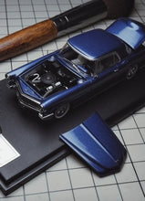 Load image into Gallery viewer, GFCC 1:64 Blue 1956 Continental Mark II Classic Model Diecast Metal Car New Collection
