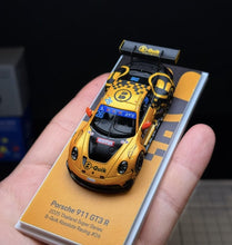 Load image into Gallery viewer, AR 1:64 Yellow 911 GT3 R 2025 B-Quik #26 Sports Model Diecast Metal Car New Collection
