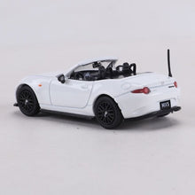 Load image into Gallery viewer, GCD 1:64 White MX-5 Roadster Convertible Sports Model Diecast Metal Car New Collection
