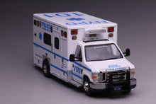 Load image into Gallery viewer, 1:64 596 White E450 Ambulance Police Emergency Van Model Diecast Metal Car New Collection
