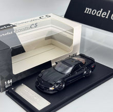 Load image into Gallery viewer, FW 1:64 Black C5 Widebody Coupe Sports Model Diecast Metal Car New Collection
