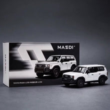 Load image into Gallery viewer, Masdi 1:64 White Land Cruiser LC250 ORV Sports Model Diecast Metal Car New Collection
