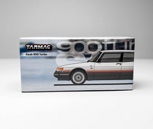 Load image into Gallery viewer, Tarmac 1:64 White SAAB 900 Turbo Hard Top Sports Model Diecast Metal Car New Collection
