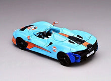 Load image into Gallery viewer, CM 1:64 Blue Gulf Elva Super Racing Sports Model Toy Diecast Metal Car Box

