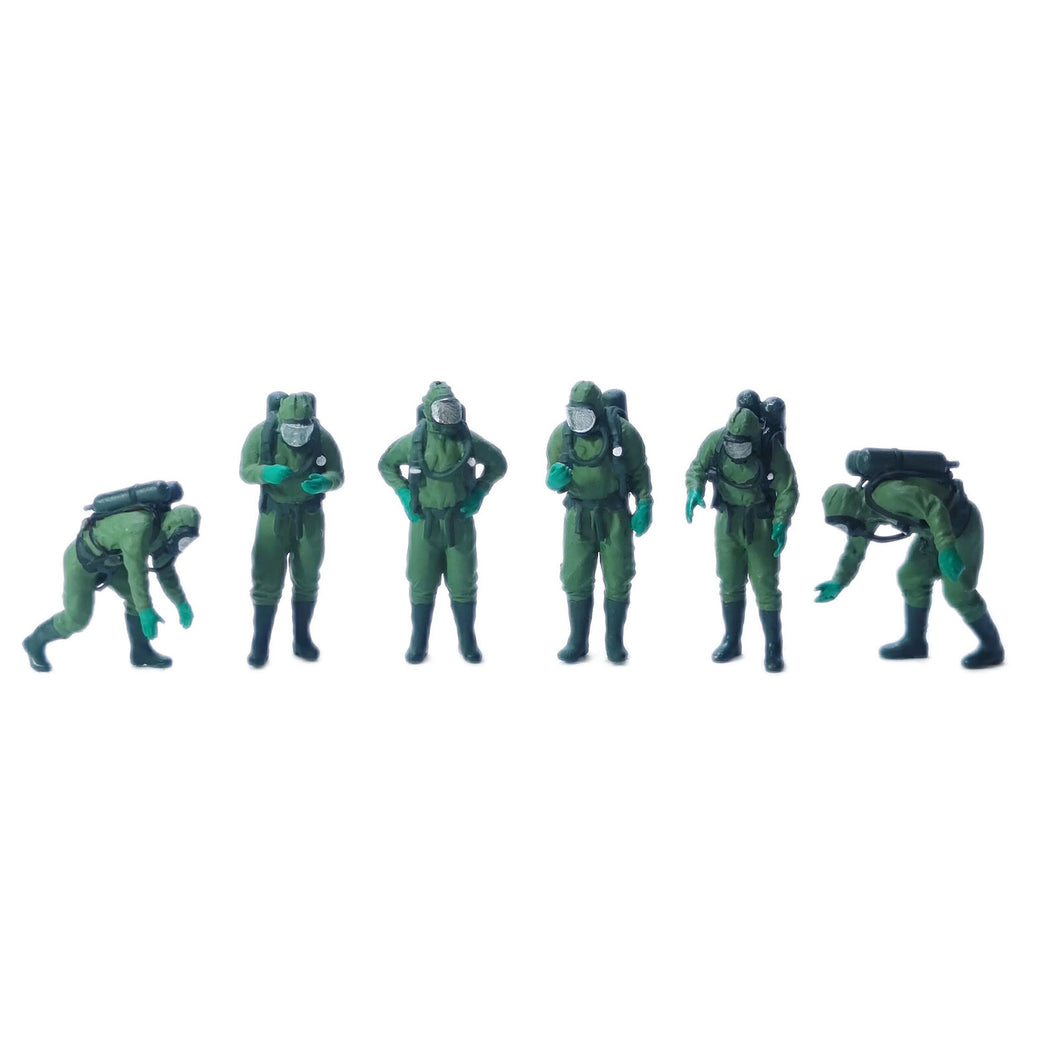 1:64 Painted Figure Mini Model Miniature Resin Diorama Special Forces Army Green