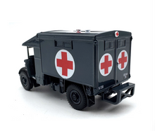 Load image into Gallery viewer, 1:76 WW2 Military Austin K2 Royal Ambulance Model Diecast Metal Car New Collection
