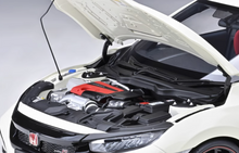 Load image into Gallery viewer, AUTOart 1:18 JDM White Civic Type R FK8 2021 Sport Model Diecast Metal Car New
