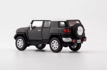 Load image into Gallery viewer, BM 1:64 Black FJ Cruiser Off Road SUV Accessory Model Diecast Metal Car New
