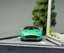 Load image into Gallery viewer, King 1:64 Green Vanquish Zagato Touring Sports Model Diecast Metal Car New Collection
