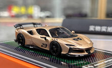 Load image into Gallery viewer, U2 1:64 Rose Gold SF90XX Stradale Racing Sports Model Diecast Resin Car New Collection
