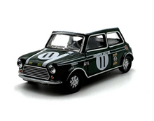 Load image into Gallery viewer, 1:76 Green 1968 Mini Cooper S #11 Classic Model Diecast Metal Car New
