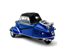 Load image into Gallery viewer, 1:76 Blue Messerschmitt KR200 Vintage Classic Model Diecast Metal Car BN
