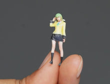 Load image into Gallery viewer, 1:64 Painted Figure Model Miniature Resin Diorama Sand Kawaii Girl Cute Lady
