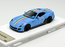 Load image into Gallery viewer, DMH 1:64 Blue 599 GTO Super Racing Sports Model Diecast Resin Car New Collection
