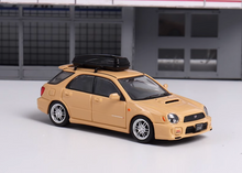 Load image into Gallery viewer, 1:64 Furuya HEC Yellow Impreza WRX STI VII 7 Sports Model Diecast Metal Car
