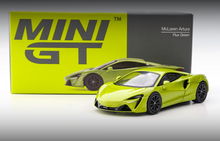 Load image into Gallery viewer, MINIGT 1:64 Green McLaren Artura Flux Racing Sports Model Toy Diecast Metal Car 496
