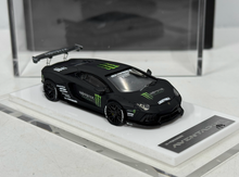 Load image into Gallery viewer, Onemodel 1:64 Black LP700 Aventador LB Monster Sports Model Diecast Resin Car
