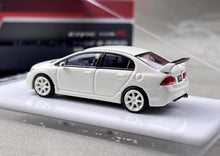 Load image into Gallery viewer, MH 1:64 Championship White Civic Type R FD2 Sports Model Diecast Metal Car BN
