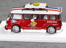 Load image into Gallery viewer, SG 1:64 2024 Euro FR VW T1 Van Bus Camper Kombi Diecast Model Metal Car New Collection
