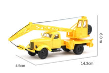 Load image into Gallery viewer, XCARTOYS 1:64 Yellow FAW Jiefang CA10 Crane Truck Model Diecast Metal Car New

