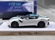 Load image into Gallery viewer, SH 1:64 White Decal F12 TDF V12 Racing Sports Model Diecast Metal Car New Collection
