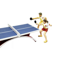 Load image into Gallery viewer, 1:64 Painted Figure Mini Model Miniature Resin Diorama Pingpong Table tennis Set
