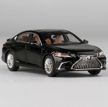 Load image into Gallery viewer, JKM 1:64 Black ES300h Luxury Sedan Sports Model Diecast Metal Car New Collection
