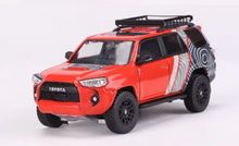 Load image into Gallery viewer, GCD 1:64 Orange 4 Runner TRD PRO SUV Sports Model Diecast Metal Car New Collection
