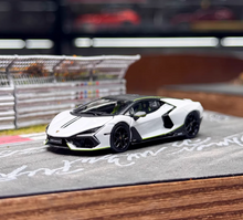 Load image into Gallery viewer, HH 1:64 White Revuelto LB744 Racing Sports Model Diecast Metal Car New Collection
