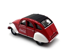 Load image into Gallery viewer, 1:76 Red Coke 2CV Classic Vintage Sports Model Diecast Metal Car New Collection
