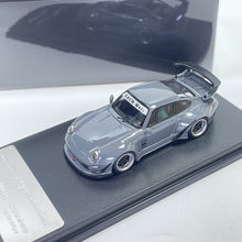Load image into Gallery viewer, MC 1:64 Gray RWB 993 Widebody Sports Model Diecast Metal Car New Collection
