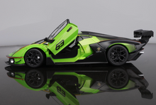 Load image into Gallery viewer, Bburago 1:27 Green Essenza SCV12 Racing Sports Model Toy Diecast Metal Car BN

