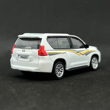 Load image into Gallery viewer, CCA 1:64 White Land Cruiser Prado SUV Sports Model Toy Diecast Metal Car New Collection
