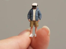 Load image into Gallery viewer, 1:64 Painted Figure Model Miniature Resin Diorama Sand Robot Head Man Boy Toy
