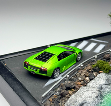 Load image into Gallery viewer, LCD 1:64 Green Murcielago Hard Top Racing Sports Model Diecast Metal Car New Collection
