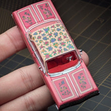 Load image into Gallery viewer, 97m 1:64 Pink Rose 1964 Impala Low Rider Sports Model Diecast Metal Car New Collection
