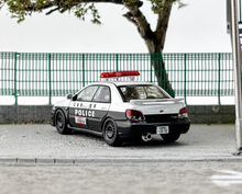Load image into Gallery viewer, 1:64 Furuya Police Impreza WRX STI IX 9 GD Sedan Model Diecast Metal Car BN
