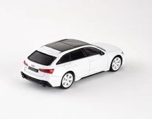 Load image into Gallery viewer, Masdi 1:64 White RS6 Touring Wagon Sports Model Diecast Metal Car New Collection
