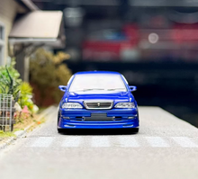 Load image into Gallery viewer, Mortal 1:64 Blue JDM CRESTA Sedan Sports Model Diecast Metal Car New Collection
