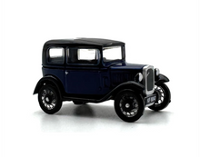 Load image into Gallery viewer, OXFORD 1:76 Blue Austin 7 RN Classic Vintage Model Diecast Metal Car New

