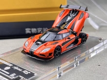 Load image into Gallery viewer, FH 1:64 Orange Agera RS Sports Model Diecast Metal Car BN
