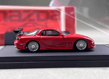 Load image into Gallery viewer, Mortal 1:64 Red RX-7 FD Veilside Sports Model Diecast Metal Car New Collection
