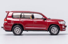 Load image into Gallery viewer, GCD 1:64 Red Toyota Land Cruser LC200 SUV Model Toy Diecast Metal Car Display Box
