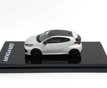Load image into Gallery viewer, HJ 1:64 JDM White GR Yaris RZ Sports Model Diecast Metal Car New Collection
