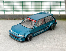 Load image into Gallery viewer, MINIGT Kaido 1:64 JDM Civic EF V1 Hatchback Sports Model Diecast Metal Car New Collection
