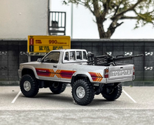 Load image into Gallery viewer, Masdi 1:64 Gray 1995 Hilux RN80 Cab Pickup Truck Model Diecast Metal Car New Collection
